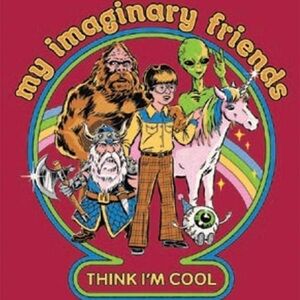 𝅺Novelty Magnet - Imaginary Friends, NWT (For Bundles Only)